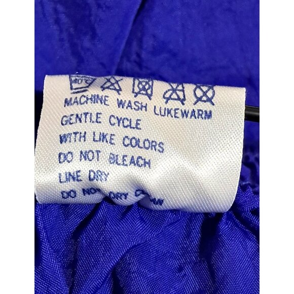 Vintage 90s Reebok Jazzy Nylon L Swim Shorts Elastic Waist Lightweight - Picture 11 of 12